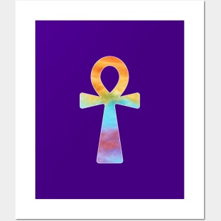 The Ankh Symbol Colour Posters and Art